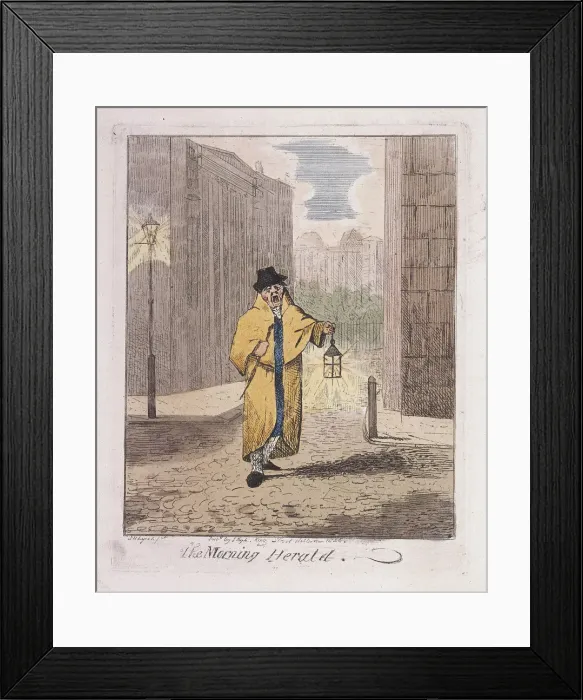 Framed Print : The Morning Herald from Cries of London, 1826. Artist: John Henry Lynch Framed Print : The Morning Herald from Cries of London, 1826. Artist: John Henry Lynch