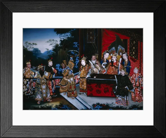 Framed Print : Scholars in a Garden, 1800 Framed Print : Scholars in a Garden, 1800