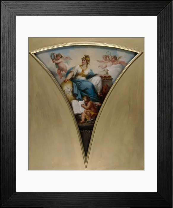 Framed Print : Wisdom, 1794. Artist: Thomas Burke Framed Print : Wisdom, 1794. Artist: Thomas Burke