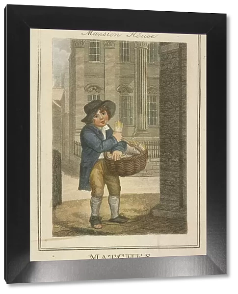 Matches, Cries of London, 1804