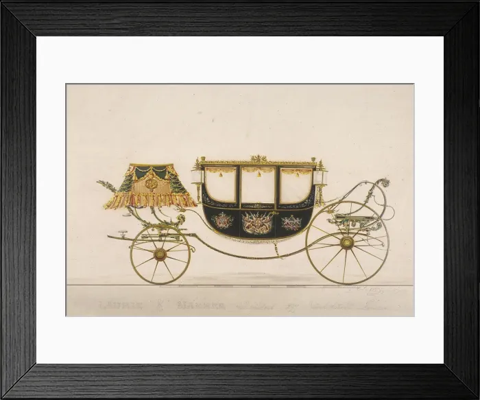 Framed Print : Civic carriage of Lord Mayor William Hunter, 1851. Artist: J Gilfoy Framed Print : Civic carriage of Lord Mayor William Hunter, 1851. Artist: J Gilfoy