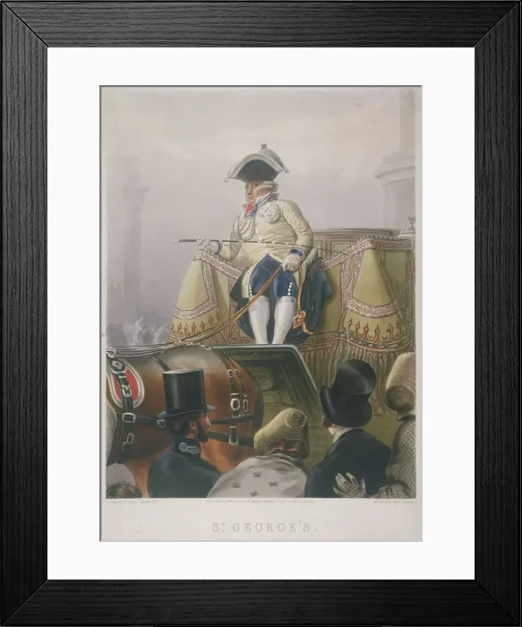 Framed Print : Mayfair coachman, London, 1854. Artist: J Harris Framed Print : Mayfair coachman, London, 1854. Artist: J Harris