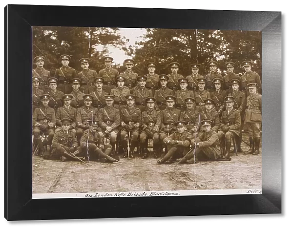 3rd London Rifle Brigade, Blackdowne, 1917