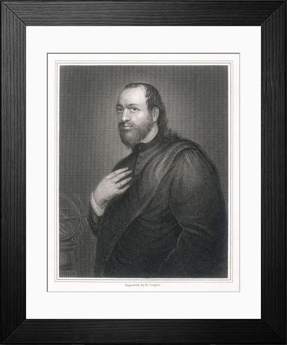 Framed Print : Sir Kenelm Digby, 1825. Artist: R Cooper Framed Print : Sir Kenelm Digby, 1825. Artist: R Cooper