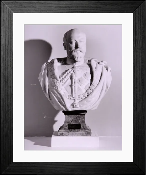 Framed Print : King Edward VII, 1902. Artist: Walter Merrett Framed Print : King Edward VII, 1902. Artist: Walter Merrett