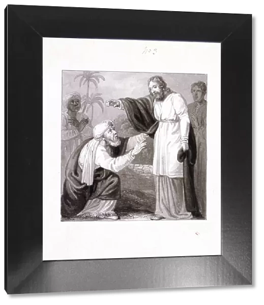 Christ and the Rich Man with the Dying Son, c1810-c1844. Artist: Henry Corbould