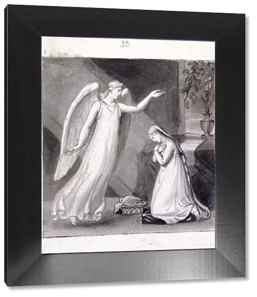 The Annunciation, 19th century. Artist: Corbould Family