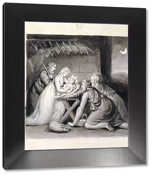 The Nativity, 19th century. Artist: Henry Corbould