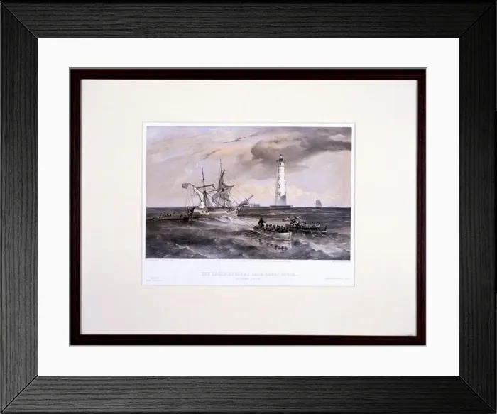 Framed Print : The Lighthouse at Cape Chersonese, Looking South, Crimea, Ukraine, 1855. Artist Framed Print : The Lighthouse at Cape Chersonese, Looking South, Crimea, Ukraine, 1855. Artist
