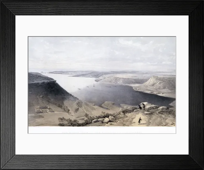 Framed Print : The North Side of the Harbour at Sebastopol, 22 June 1855. Artist: Jonathan Needham Framed Print : The North Side of the Harbour at Sebastopol, 22 June 1855. Artist: Jonathan Needham