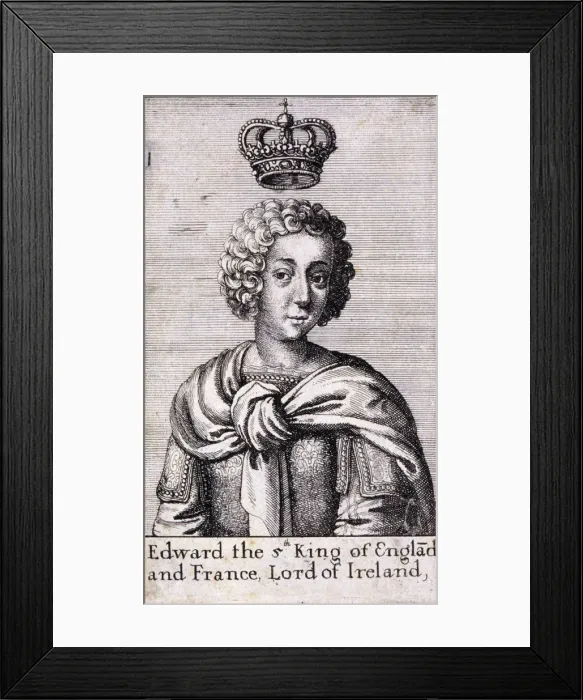 Framed Print : Edward V, King of England, c1485, (c1650) Framed Print : Edward V, King of England, c1485, (c1650)