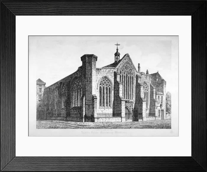 Framed Print : Austin Friars, City of London, c1812. Artist: John Coney Framed Print : Austin Friars, City of London, c1812. Artist: John Coney