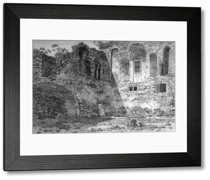 Framed Print : Ruins of the south transept, Church of St Bartholomew-the-Great, Smithfield, City of London, 1805 Framed Print : Ruins of the south transept, Church of St Bartholomew-the-Great, Smithfield, City of London, 1805