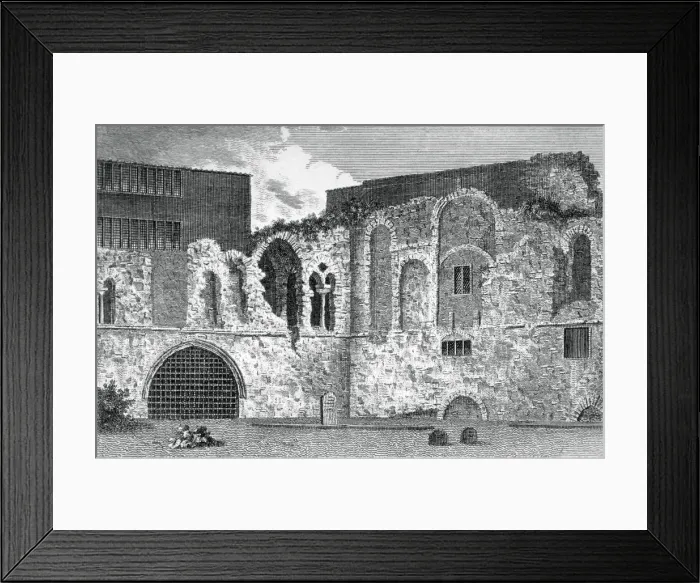 Framed Print : Ruins of the south transept, Church of St Bartholomew-the-Great, Smithfield, City of London, 1800 Framed Print : Ruins of the south transept, Church of St Bartholomew-the-Great, Smithfield, City of London, 1800