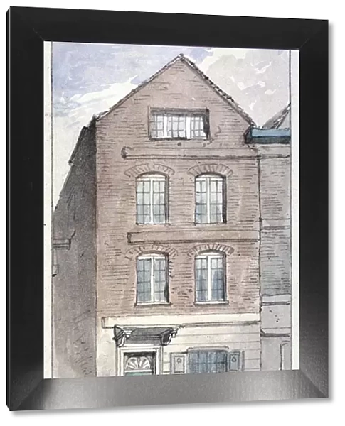View of no 7 Blackhorse Alley, Fleet Street, City of London, 1850. Artist: James Findlay