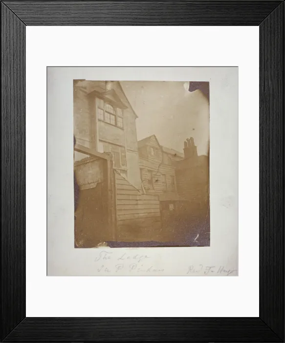 Framed Print : Sir Paul Pindars House, Bishopsgate, City of London, 1860. Artist: Thomas Hugo Framed Print : Sir Paul Pindars House, Bishopsgate, City of London, 1860. Artist: Thomas Hugo