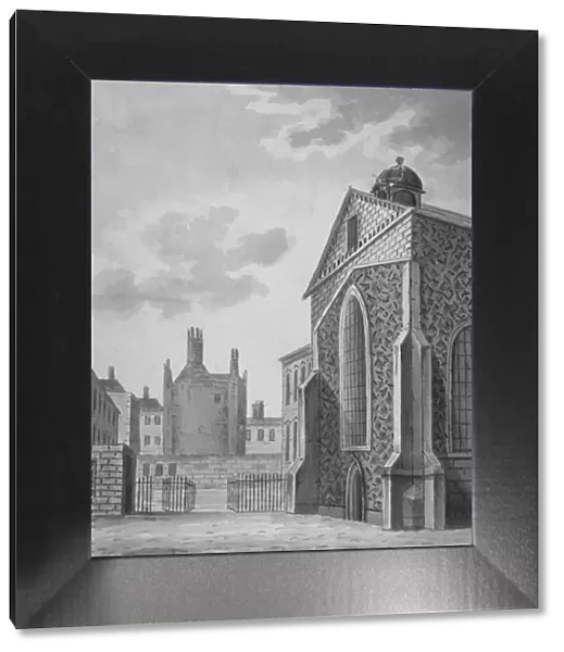 Rolls Chapel, Chancery Lane, City of London, 1800