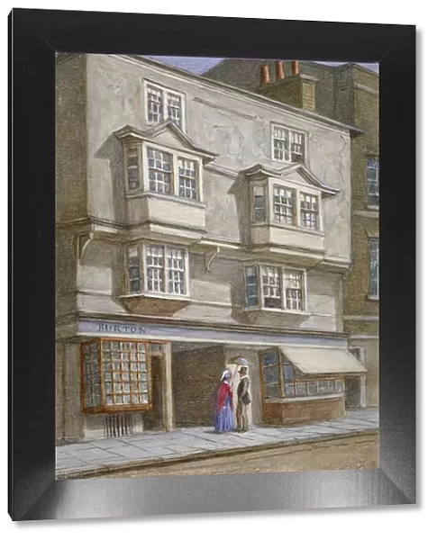 Coleman Street, City of London, 1868. Artist