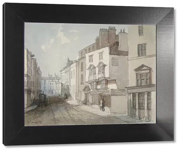 Coleman Street, City of London, 1851. Artist