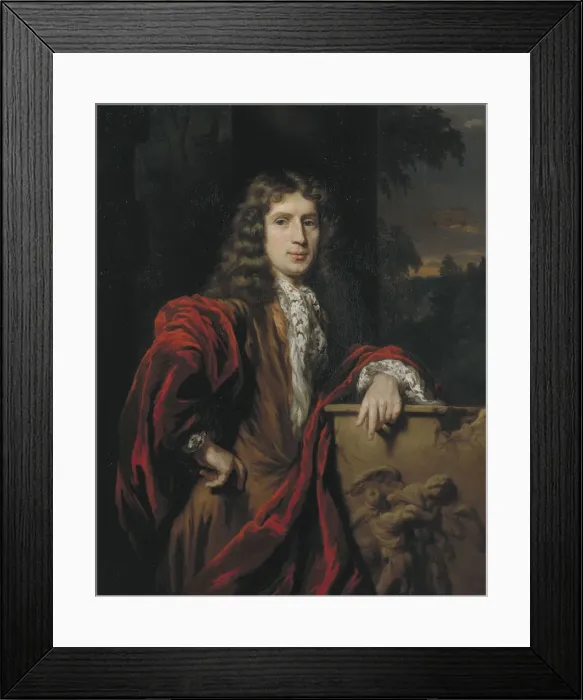 Framed Print : Colonel Charles Campbell, c1654-1693. Artist: Nicolaes Maes Framed Print : Colonel Charles Campbell, c1654-1693. Artist: Nicolaes Maes