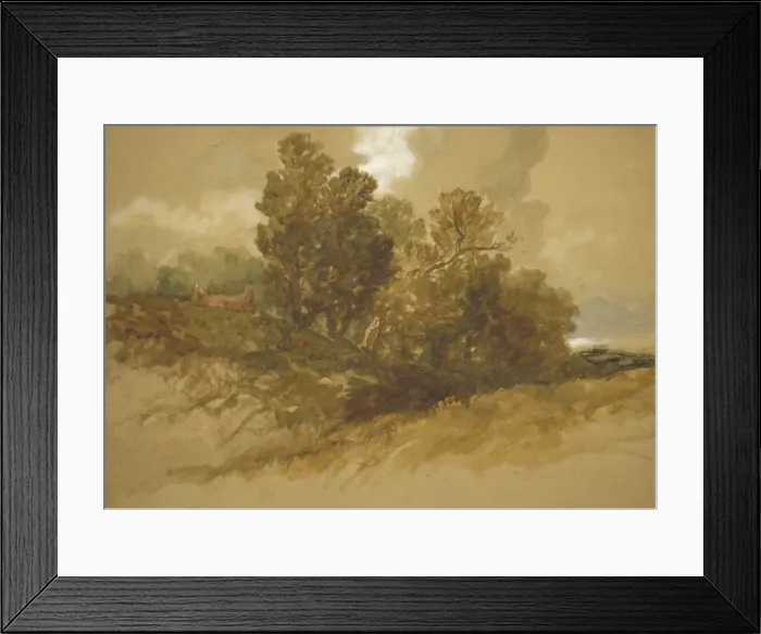 Framed Print : Wraysbury, Buckinghamshire, 1872. Artist Framed Print : Wraysbury, Buckinghamshire, 1872. Artist