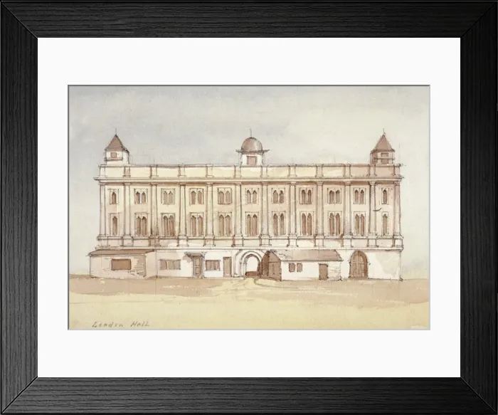 Framed Print : Leadenhall, City of London, 1850. Artist: Thomas Colman Dibdin Framed Print : Leadenhall, City of London, 1850. Artist: Thomas Colman Dibdin
