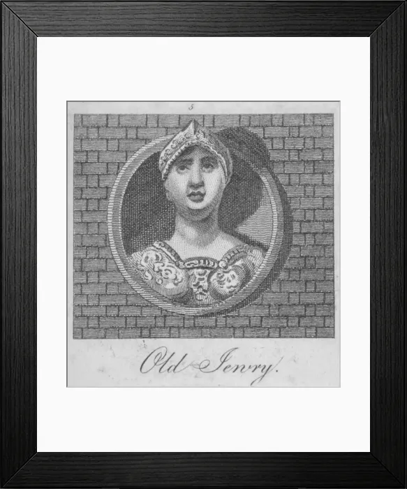 Framed Print : Stone bust of a female figure on the front of the Three Bucks Tavern, Old Jewry, London, 1825 Framed Print : Stone bust of a female figure on the front of the Three Bucks Tavern, Old Jewry, London, 1825