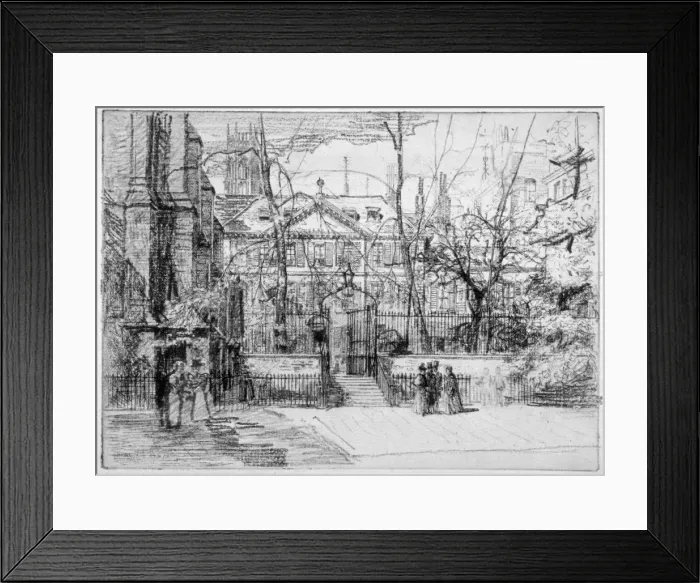 Framed Print : View of Masters House at Inner and Middle Temple, City of London, 1897 Framed Print : View of Masters House at Inner and Middle Temple, City of London, 1897