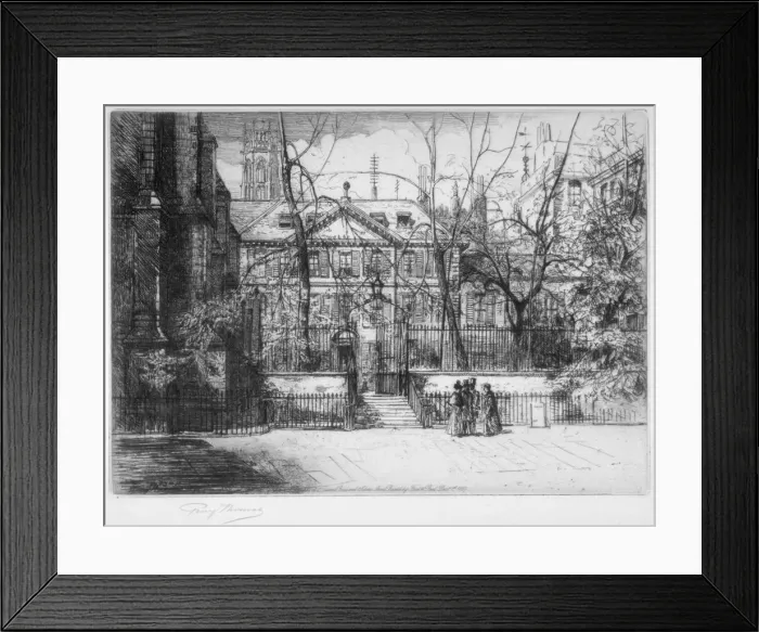 Framed Print : View of Masters House at Inner and Middle Temple, City of London, 1897 Framed Print : View of Masters House at Inner and Middle Temple, City of London, 1897