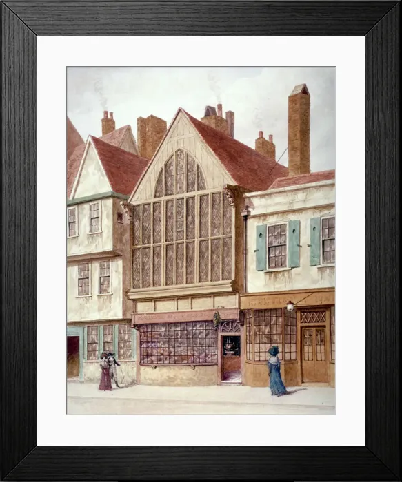 Framed Print : View of Trinity Hall, Aldersgate Street, City of London, 1780 Framed Print : View of Trinity Hall, Aldersgate Street, City of London, 1780