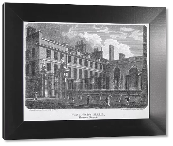 Vintners Hall, Upper Thames Street, City of London, 1812
