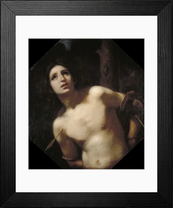 Framed Print : St Sebastian, c1630. Artist Framed Print : St Sebastian, c1630. Artist