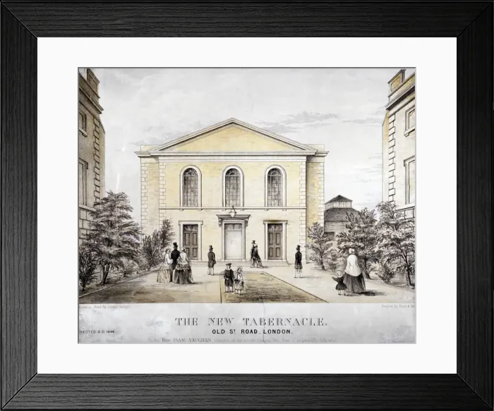 Framed Print : The Tabernacle, Old Street, Finsbury, London, c1850. Artist: Ford and West Framed Print : The Tabernacle, Old Street, Finsbury, London, c1850. Artist: Ford and West