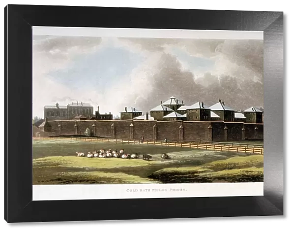 Cold Bath Fields Prison, Finsbury, London, 1814