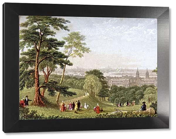 Greenwich Park, Greenwich, London, c1840