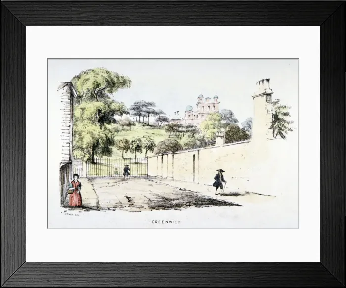 Framed Print : Greenwich Park, Greenwich, London, c1850 Framed Print : Greenwich Park, Greenwich, London, c1850