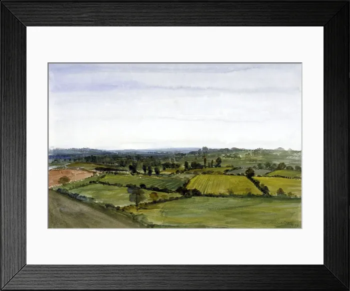 Framed Print : View of Swiss Cottage, Hampstead, London, 1836. Artist: Edmund Marks Framed Print : View of Swiss Cottage, Hampstead, London, 1836. Artist: Edmund Marks