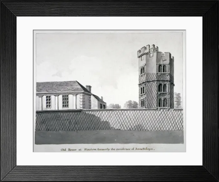 Framed Print : Green Street House, East Ham, Newham, London, c1800 Framed Print : Green Street House, East Ham, Newham, London, c1800