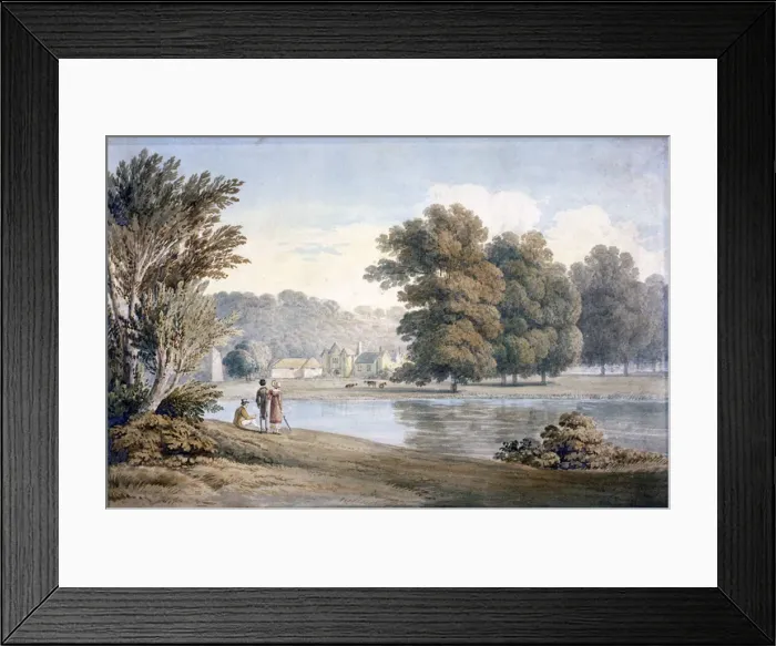 Framed Print : Allington Castle, near Maidstone, Kent, 19th century. Artist: James Duffield Harding Framed Print : Allington Castle, near Maidstone, Kent, 19th century. Artist: James Duffield Harding