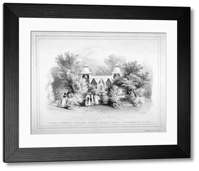 Framed Print : The Dukes Arms tavern, Stangate Street, Lambeth, London, c1830. Artist: Day & Haghe Framed Print : The Dukes Arms tavern, Stangate Street, Lambeth, London, c1830. Artist: Day & Haghe