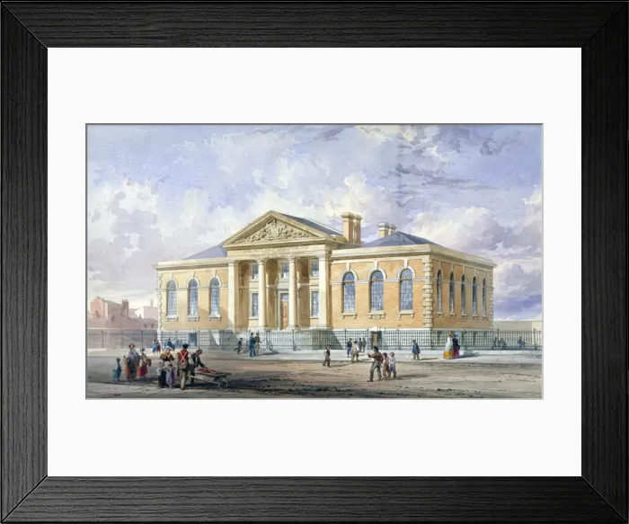 Framed Print : Lambeth Ragged School, Newport Street, Lambeth, London, 1851 Framed Print : Lambeth Ragged School, Newport Street, Lambeth, London, 1851