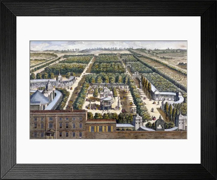 Framed Print : Vauxhall Gardens, Lambeth, London, 1751. Artist: Johann Sebastian Muller Framed Print : Vauxhall Gardens, Lambeth, London, 1751. Artist: Johann Sebastian Muller
