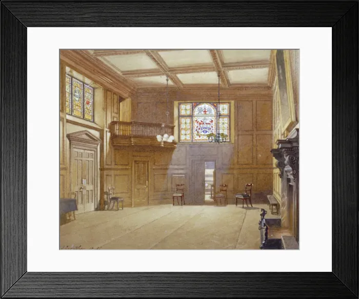Framed Print : Innholders Hall, City of London, 1888. Artist: John Crowther Framed Print : Innholders Hall, City of London, 1888. Artist: John Crowther