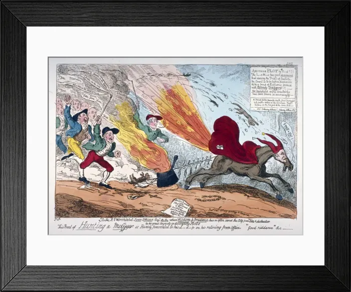 Framed Print : Hunting a Mare, 1819 Framed Print : Hunting a Mare, 1819