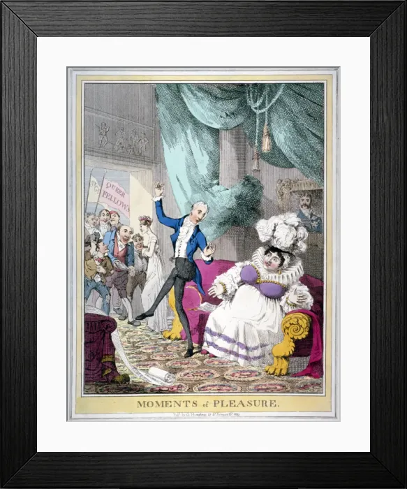 Framed Print : Moments of pleasure, 1820 Framed Print : Moments of pleasure, 1820