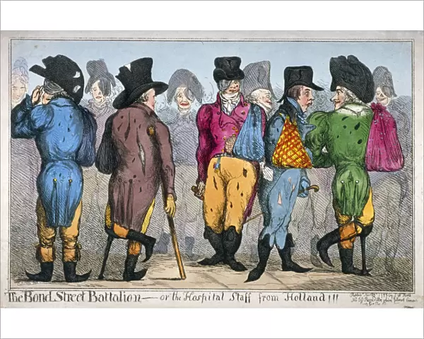 The Bond Street battalion - or hospital staff from Holland!!!, 1799