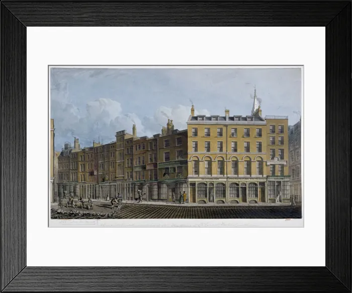 Framed Print : Cheapside, City of London, 1818. Artist: Robert Blemmell Schnebbelie Framed Print : Cheapside, City of London, 1818. Artist: Robert Blemmell Schnebbelie