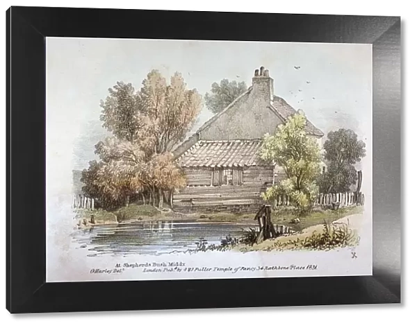 View at Shepherds Bush, Hammersmith, London, 1831