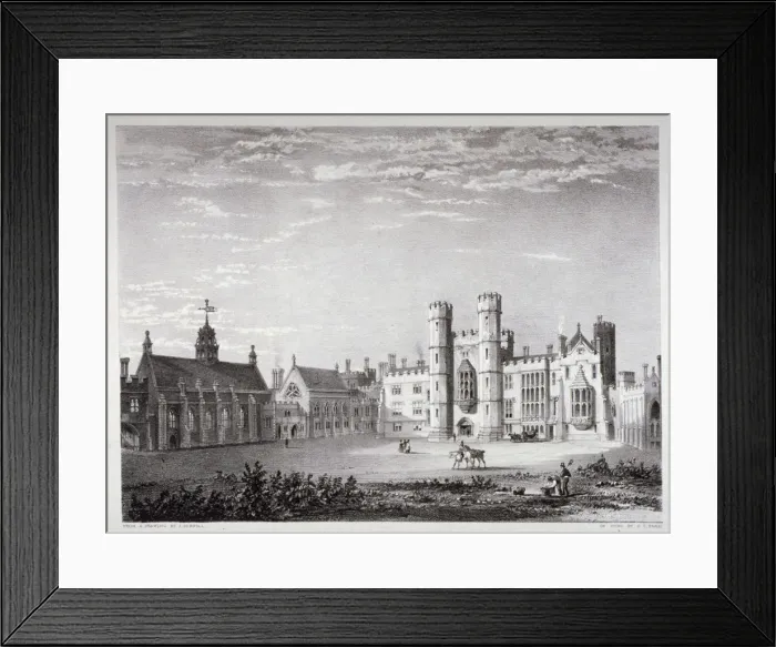 Framed Print : Lambeth Palace, London, c1830. Artist: GF Bragg Framed Print : Lambeth Palace, London, c1830. Artist: GF Bragg