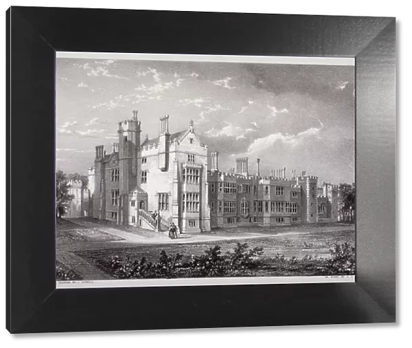 View of Lambeth Palace, London, c1830. Artist: GF Bragg